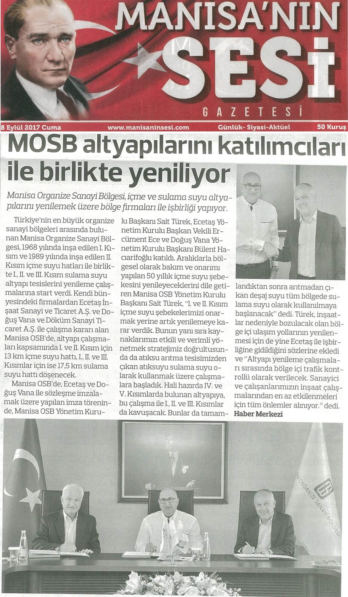 Mosb Repression MOSB ALTYAPILARINI KATILIMCILARI İLE BİRLİKTE YAPIYOR - MOSB - Manisa ...